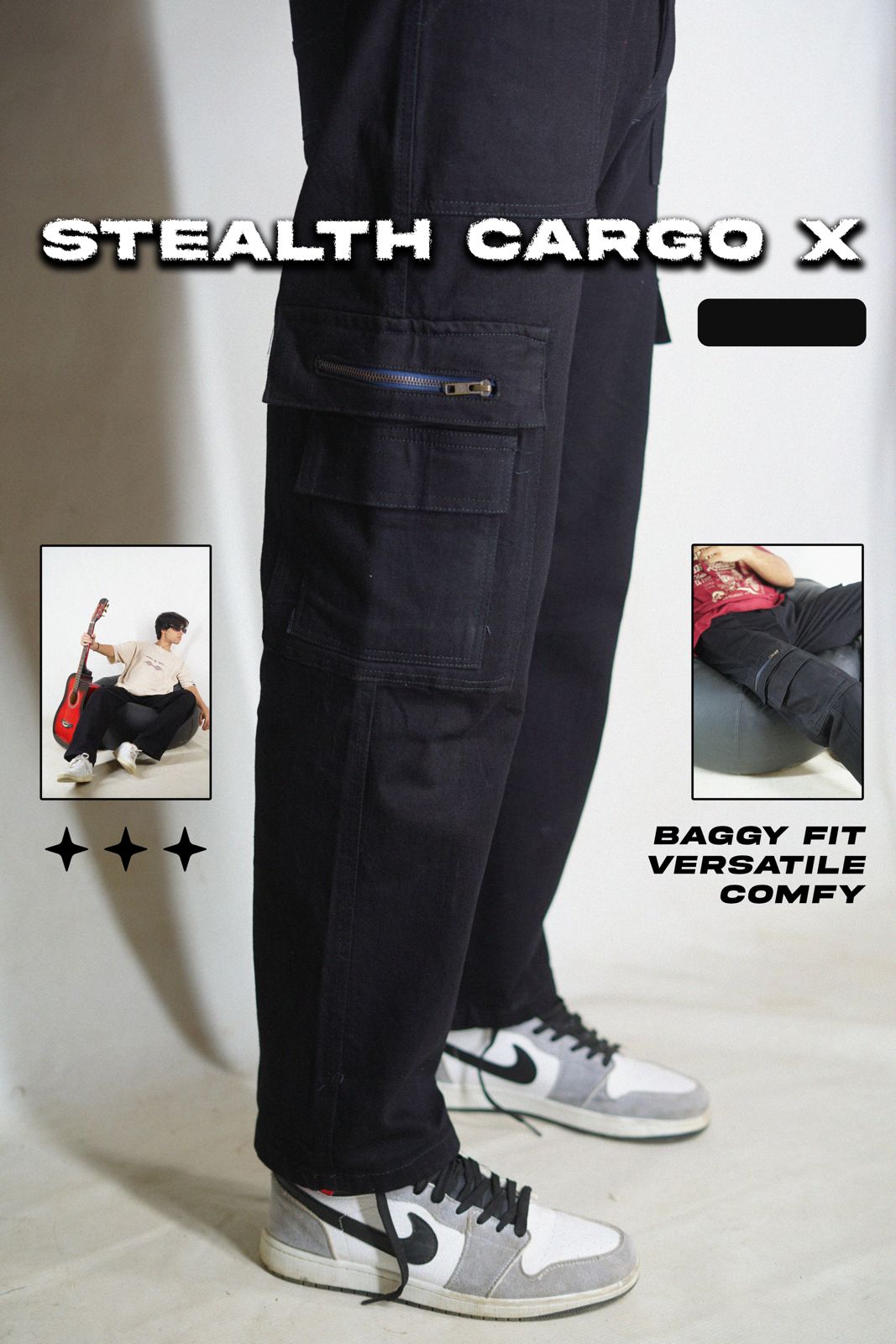 Denim Duo: The Ultimate Cargo Set