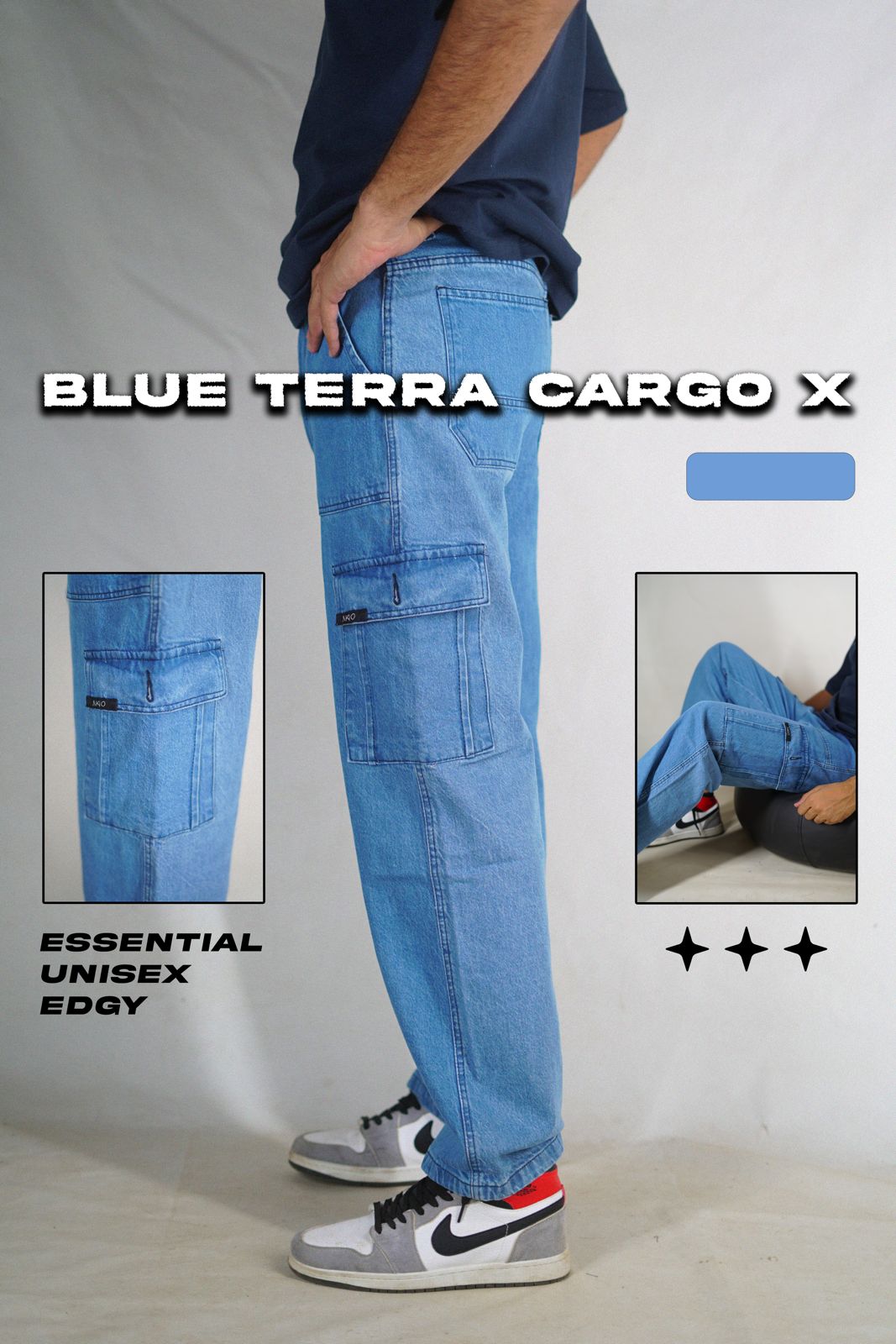 Denim Duo: The Ultimate Cargo Set